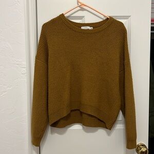 Brown Knit Lush Sweater